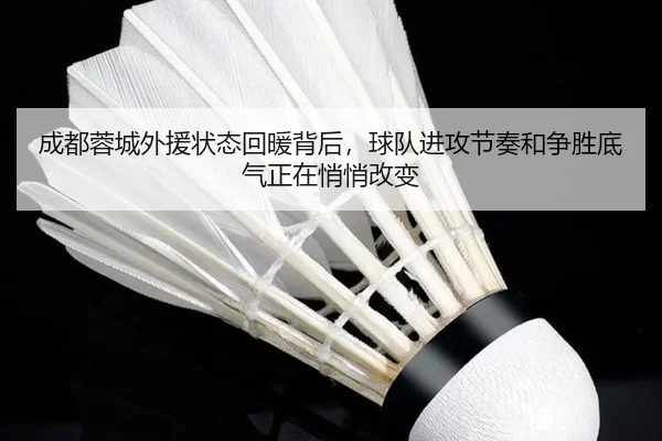 成都蓉城外援状态回暖背后，球队进攻节奏和争胜底气正在悄悄改变